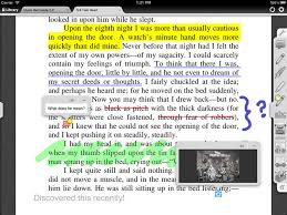 Example of digital marking in text. Go digital to streamline your marking and save time.