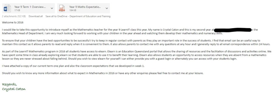 Teach Tip Tuesday: Make contact with parents within 2 weeks to setup a productive year.